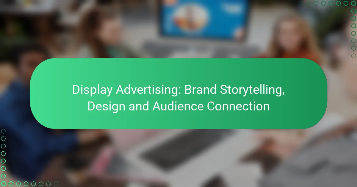 Display Advertising: Brand Storytelling, Design and Audience Connection